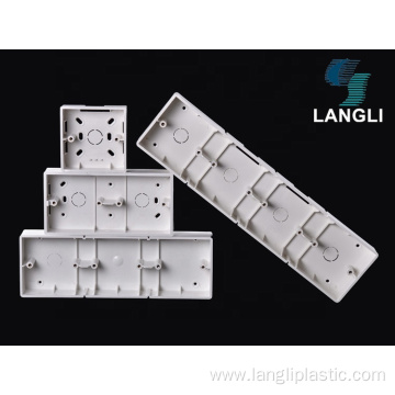 Fire Resistance Electrical Plastic PVC Switch box